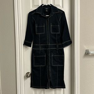 Express Blue Dress